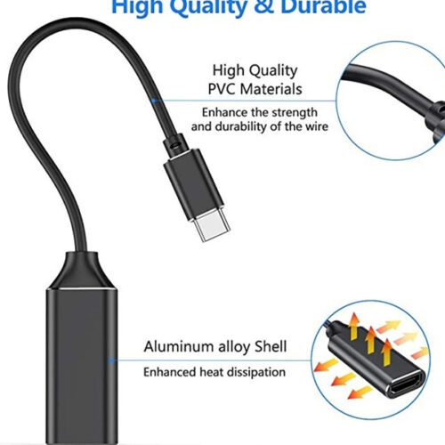 Type C to HDMI 4K Adapter Cable for Laptop & TV Ethiopia - Image 5