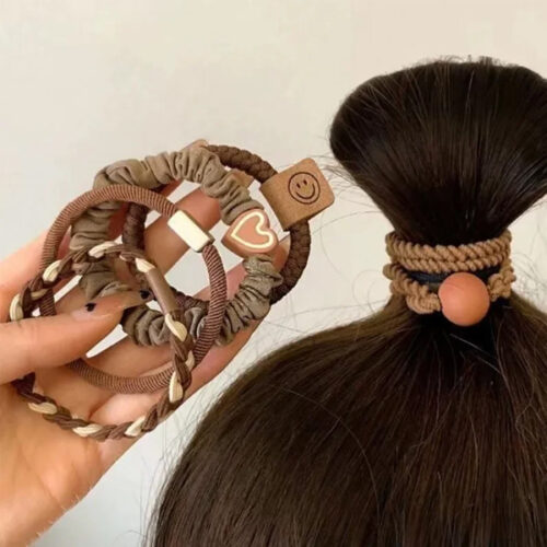 Elastic hair ties for women girls Ethiopia የሴቶች የጸጉር  ማስያዣ የሚያምሩ - Image 7