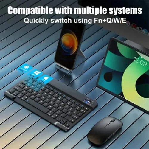 Bluetooth keyboard for tablets and computers in Ethiopia – wireless, compact, portable
